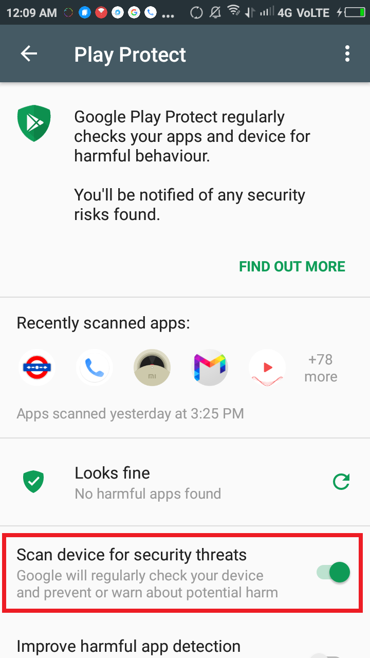 google play protect Hero Rummy